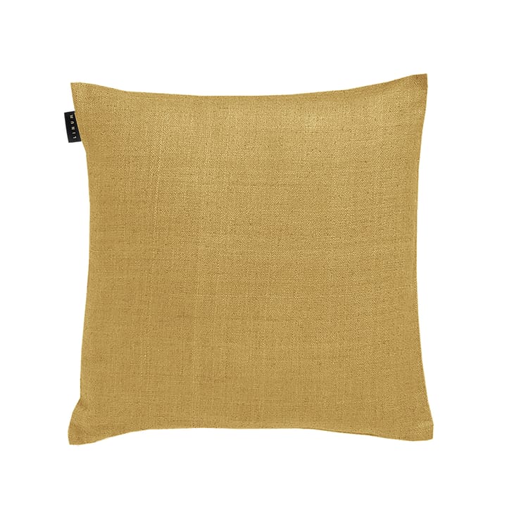Seta kuddfodral 50x50, straw yellow Linum