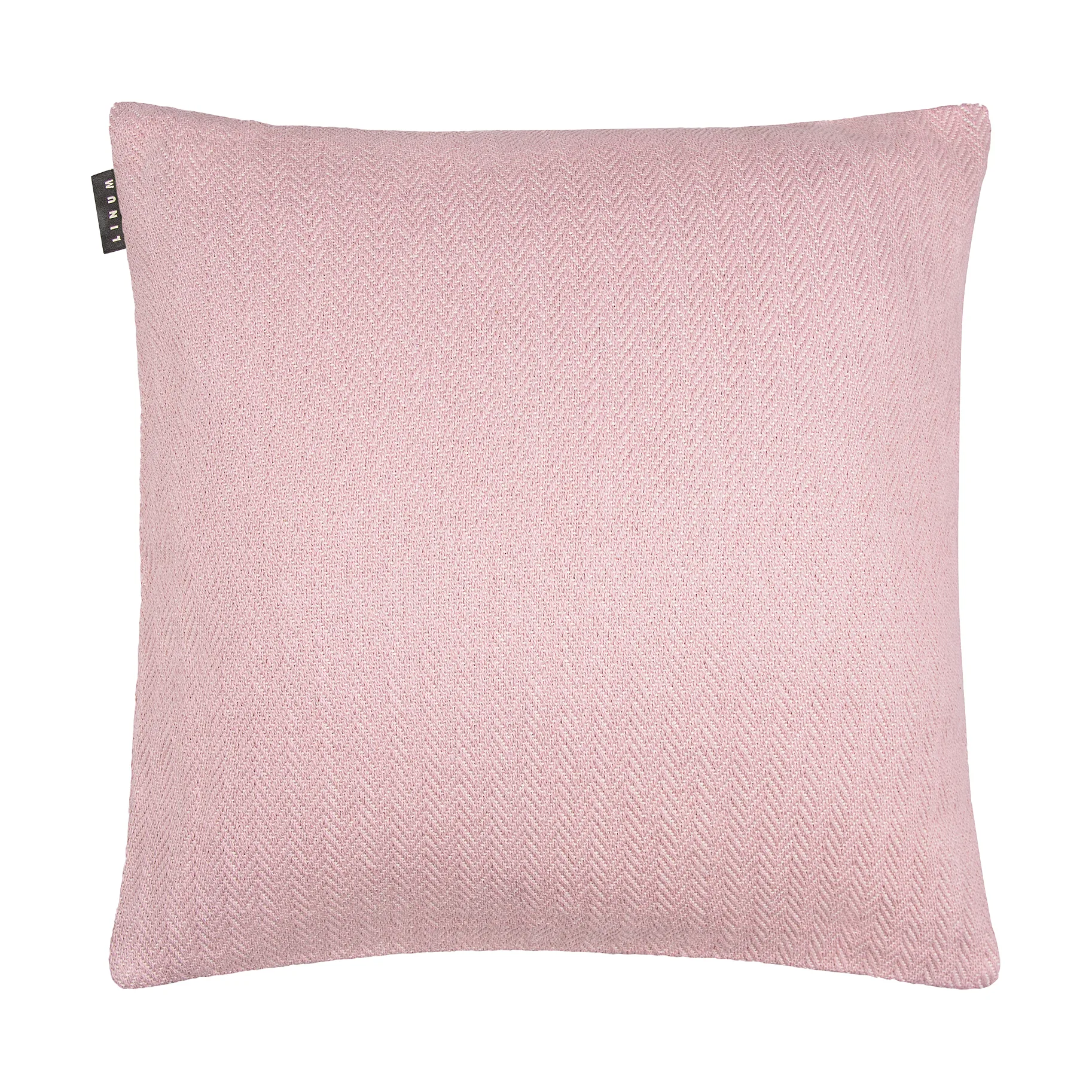 Shepard kuddfodral 50x50 cm, Dammig rosa Linum