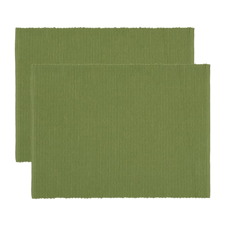 Uni bordstablett 35x46 cm 2-pack - Mossgrön - Linum
