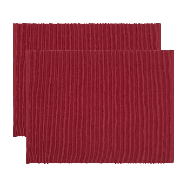 Uni bordstablett 35x46 cm 2-pack - Röd - Linum