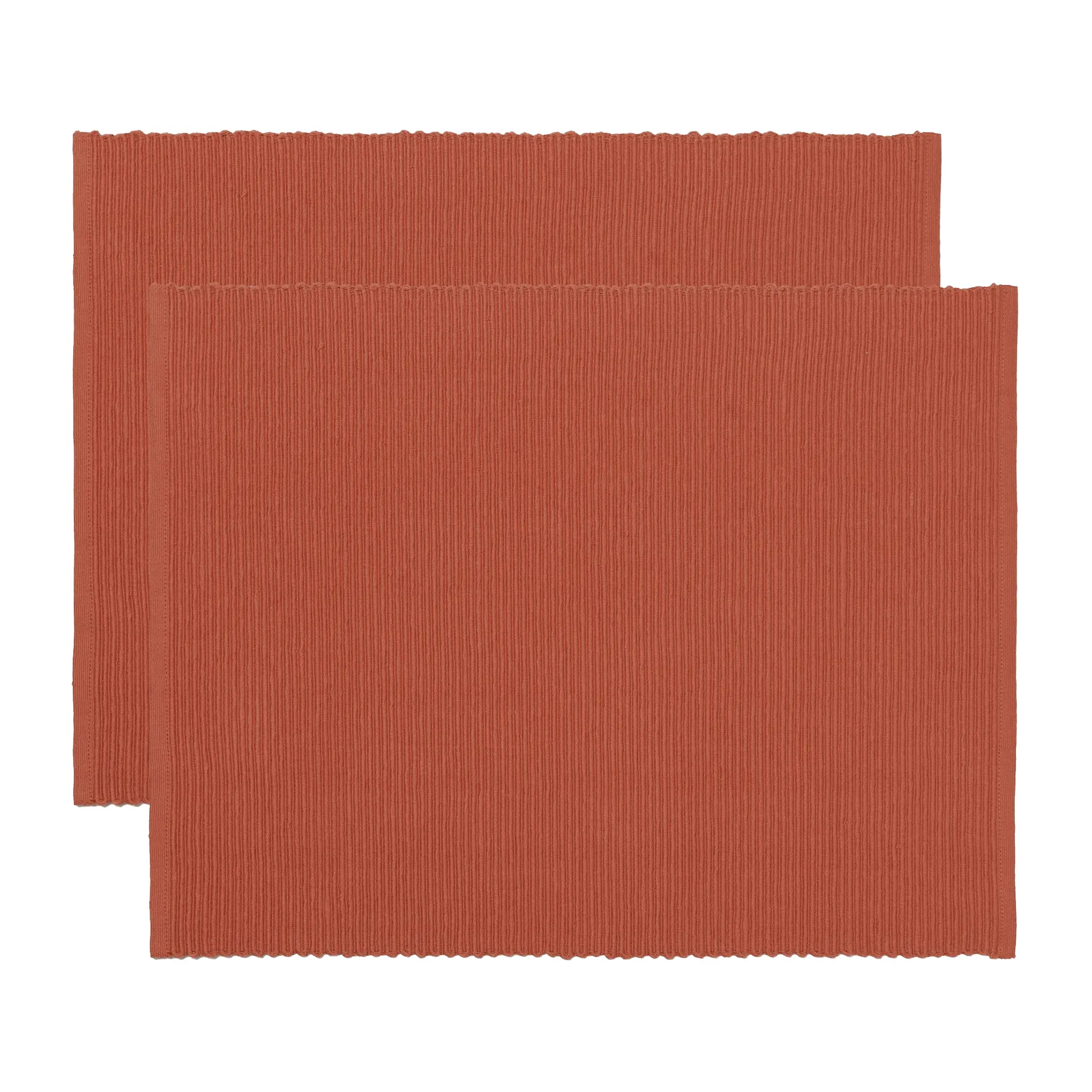 Uni bordstablett 35x46 cm 2-pack, Rostorange Linum