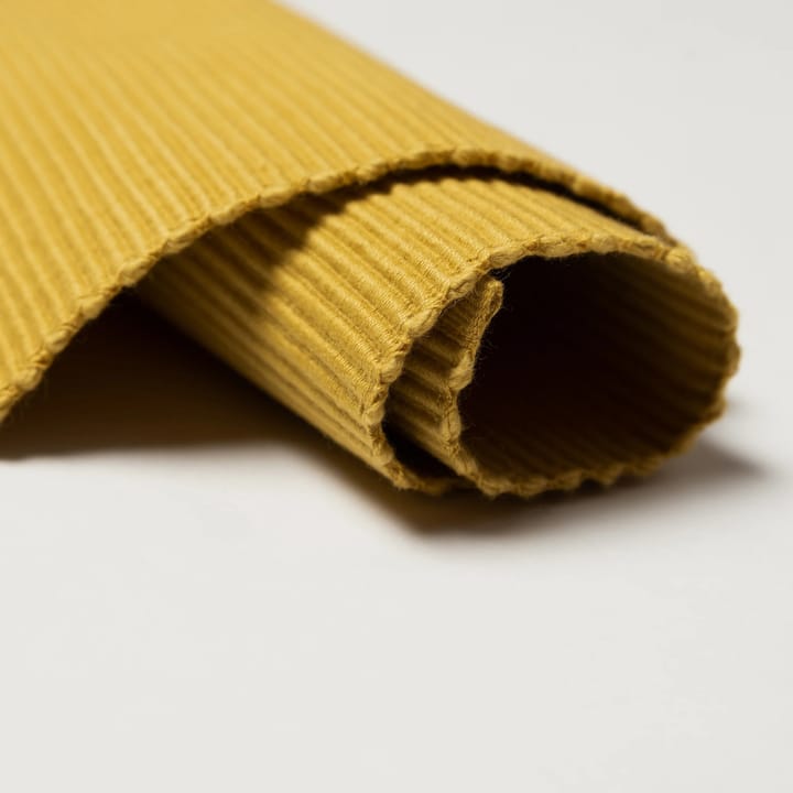 Uni bordstablett 35x46 cm 2-pack, Senapsgul Linum