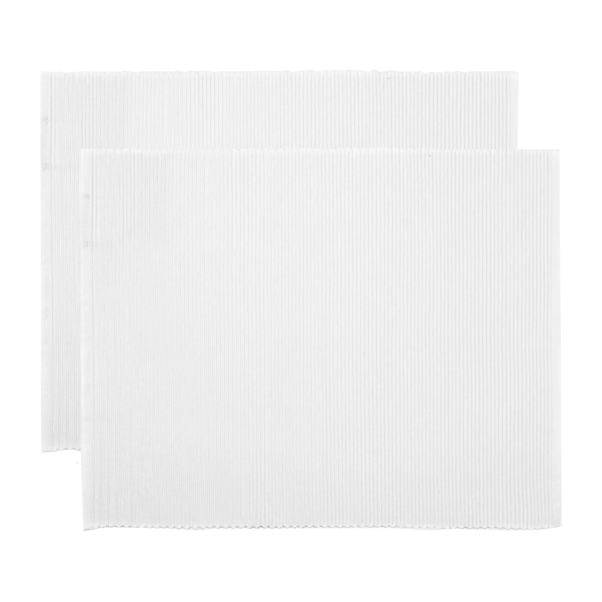 Uni bordstablett 35x46 cm 2-pack, Vit Linum