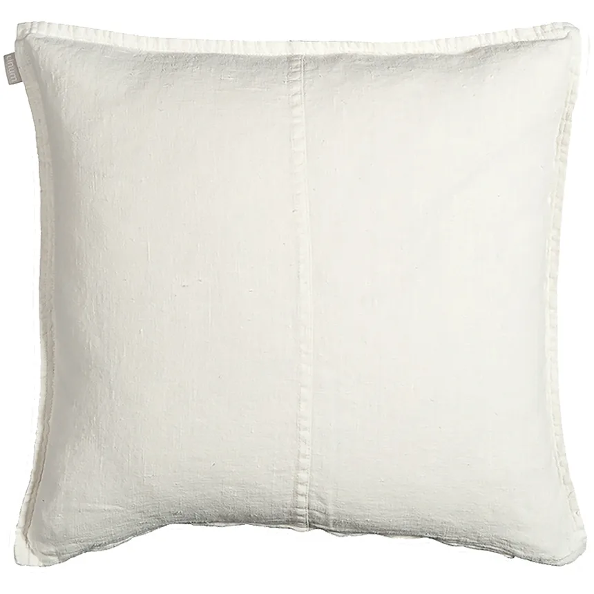 West kuddfodral 50x50 cm, Vit Linum