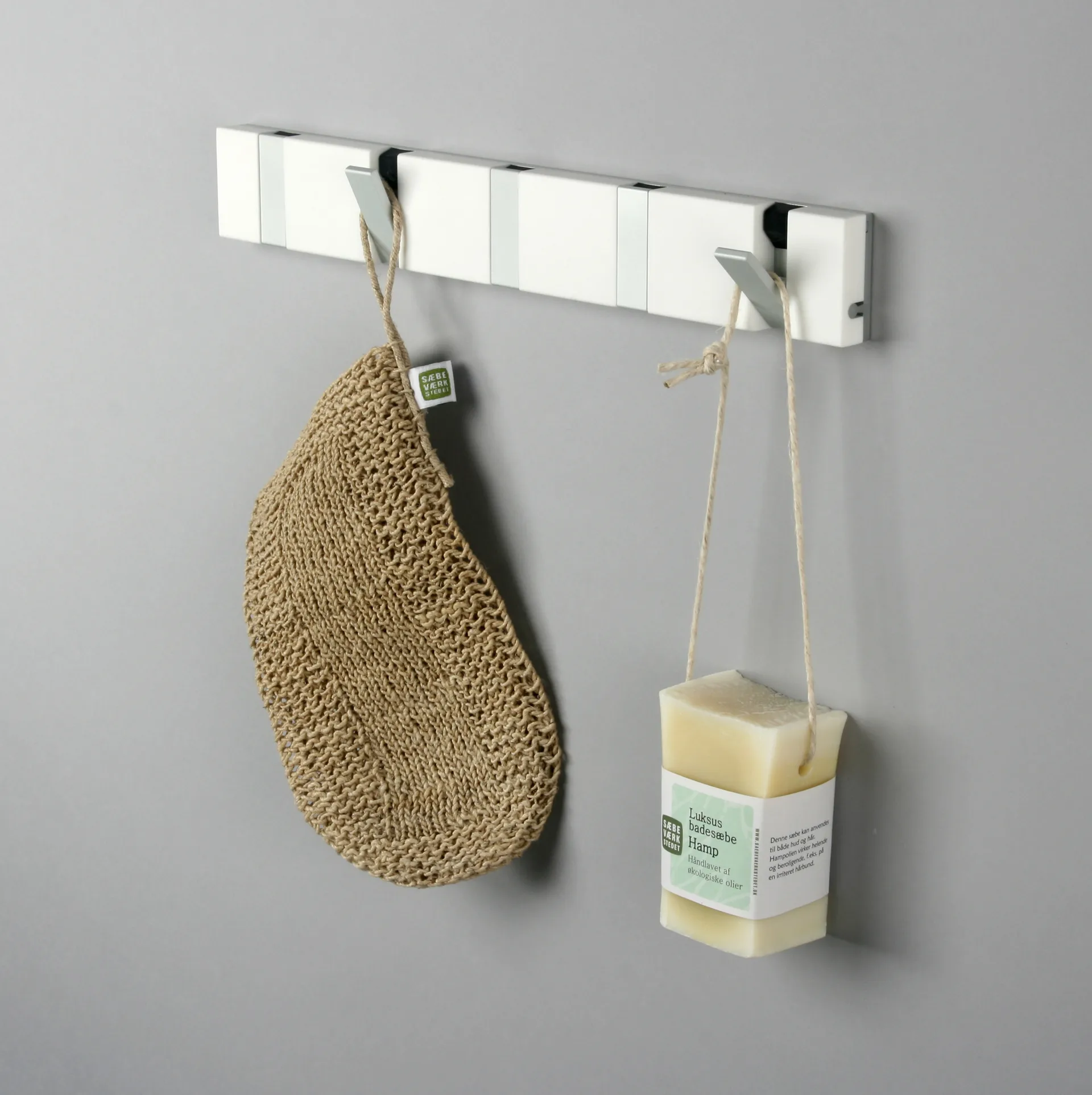 Knax hängare 33 cm komposit, vit LoCa