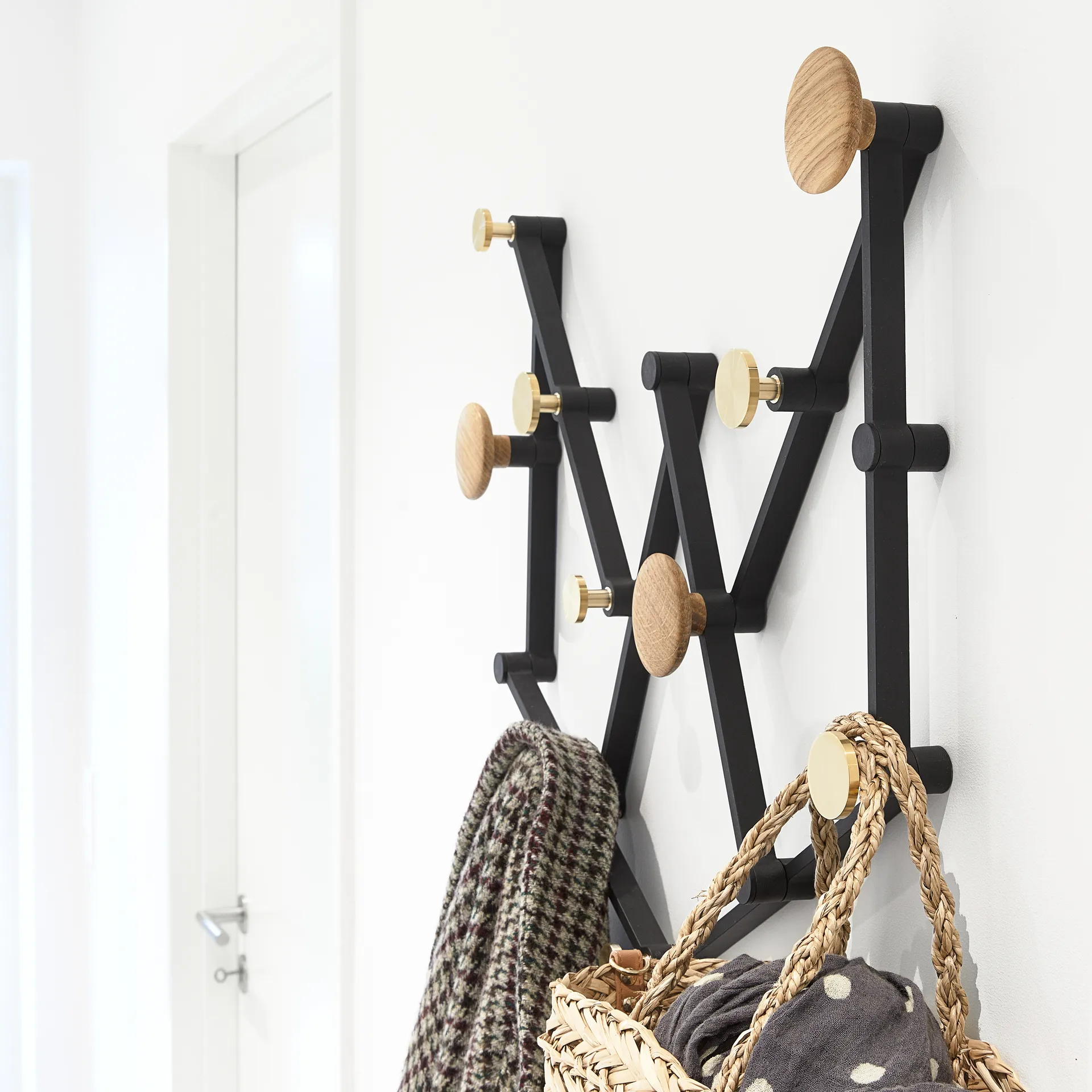 X•TEND klädhängare, Ek LoCa