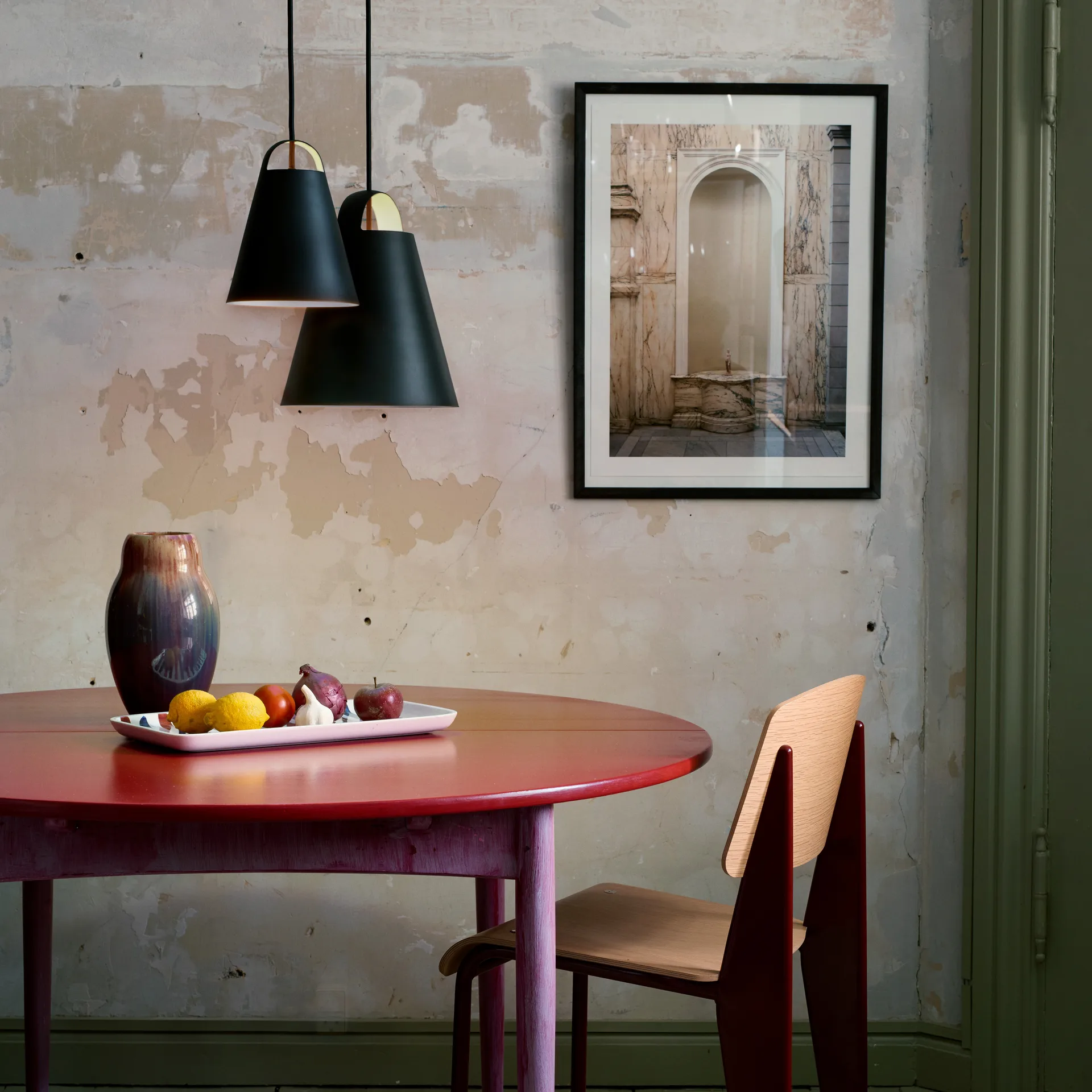 Above pendel Ø25 cm, Svart Louis Poulsen