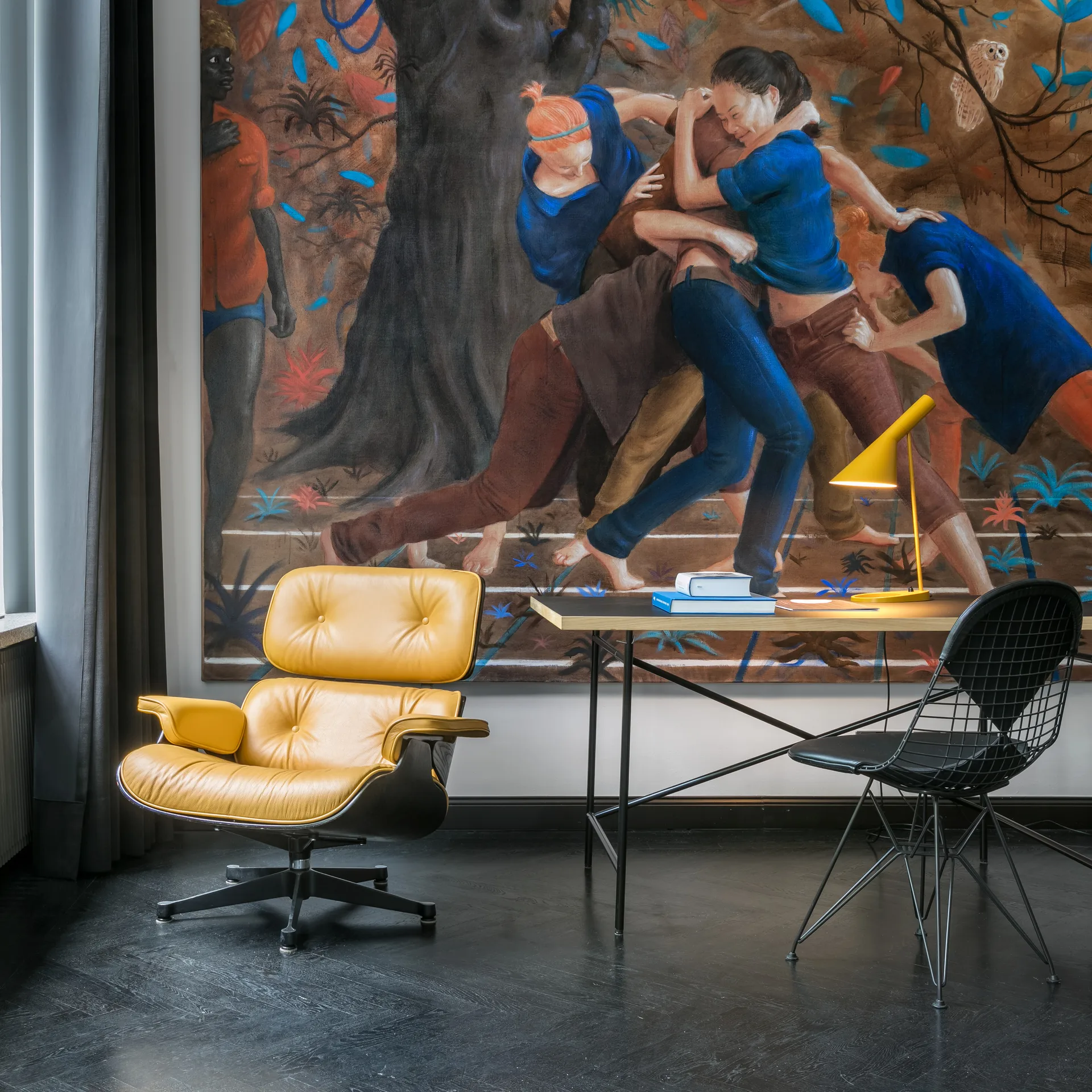 AJ bordslampa, Ockragul Louis Poulsen