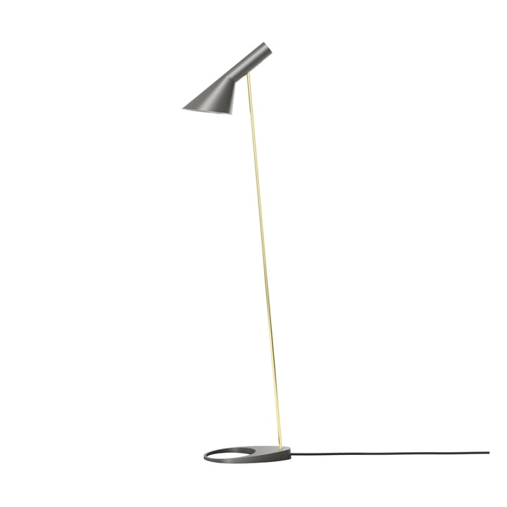 AJ golvlampa - Brass-warm grey - Louis Poulsen