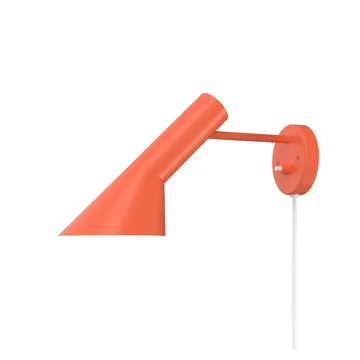 AJ vägglampa - Electric orange - Louis Poulsen