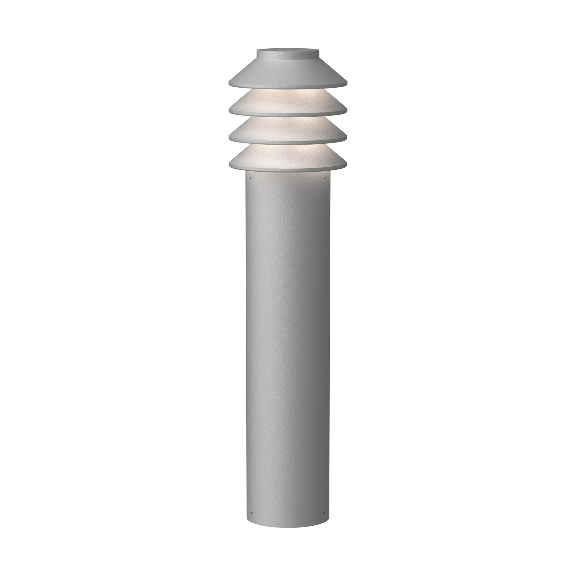 Bysted Garden pollare 53 cm, Aluminium Louis Poulsen