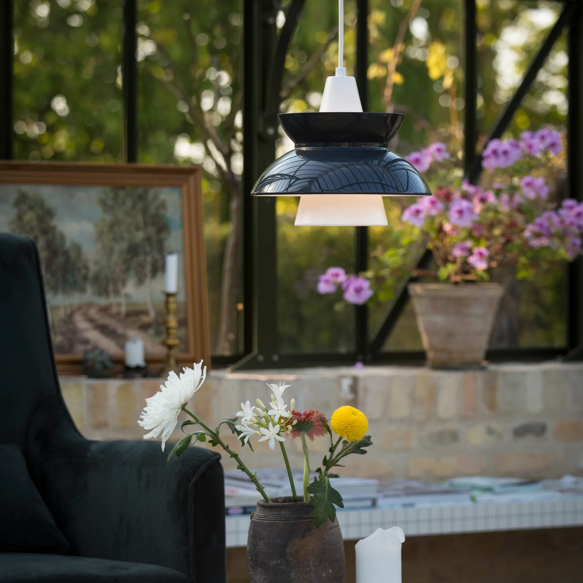 Doo-Wop pendel, Mörkgrå Louis Poulsen