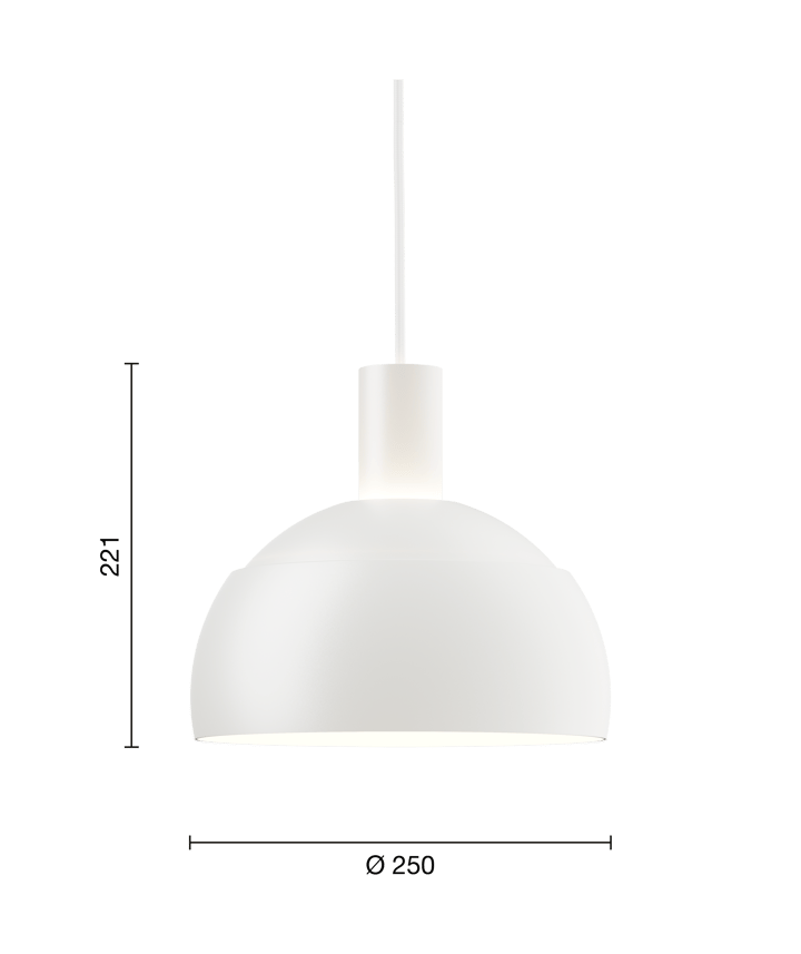 FJ Elements pendel Ø25 cm, White Louis Poulsen
