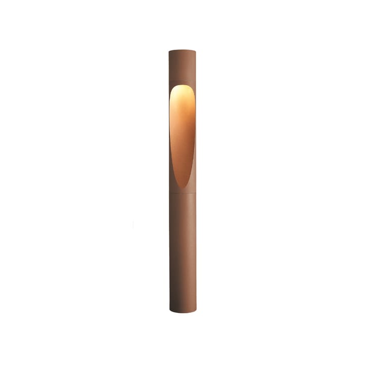 Flindt Gjutfästning pollare - corten, jordad - Louis Poulsen