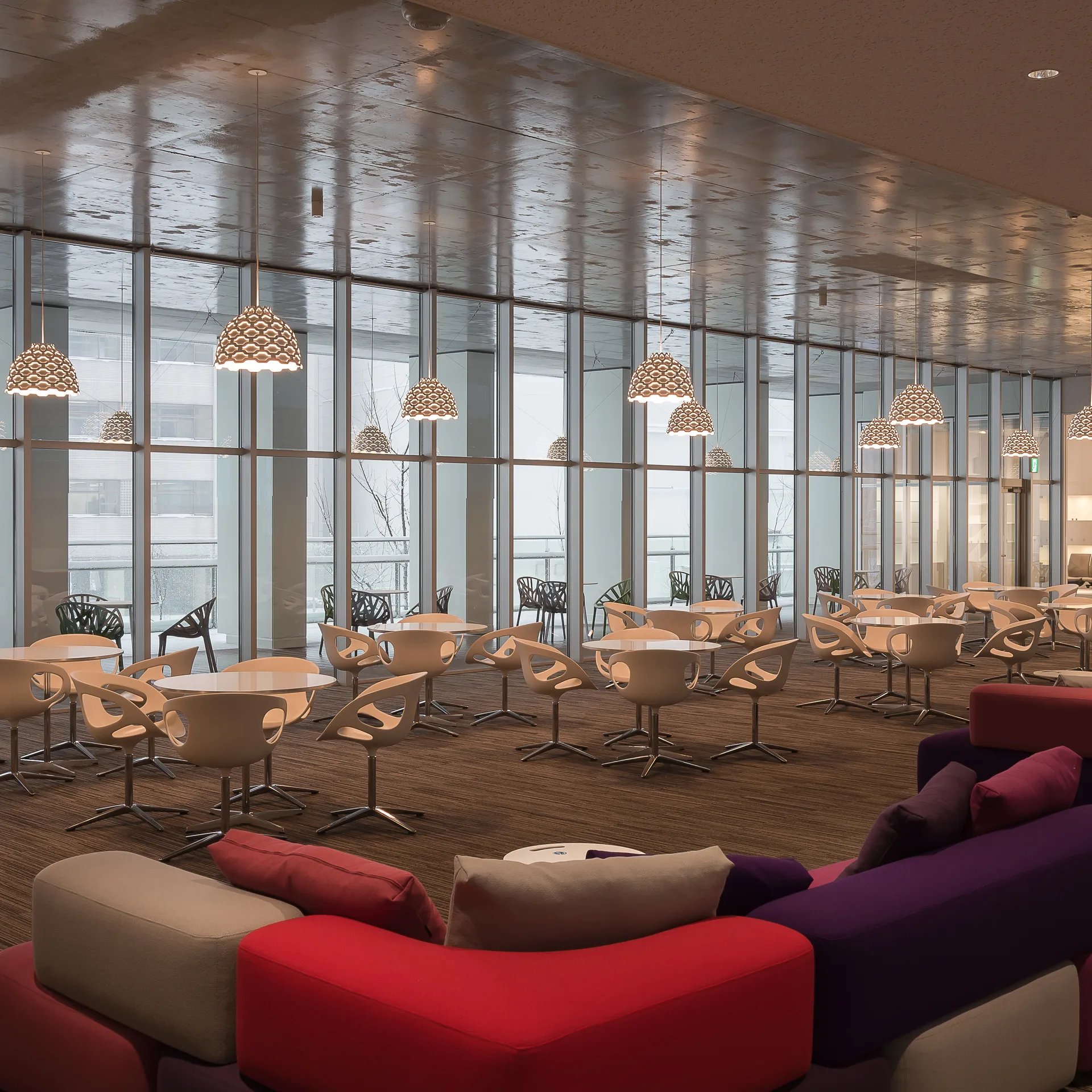 LC Shutters pendel Ø44 cm, Vit Louis Poulsen