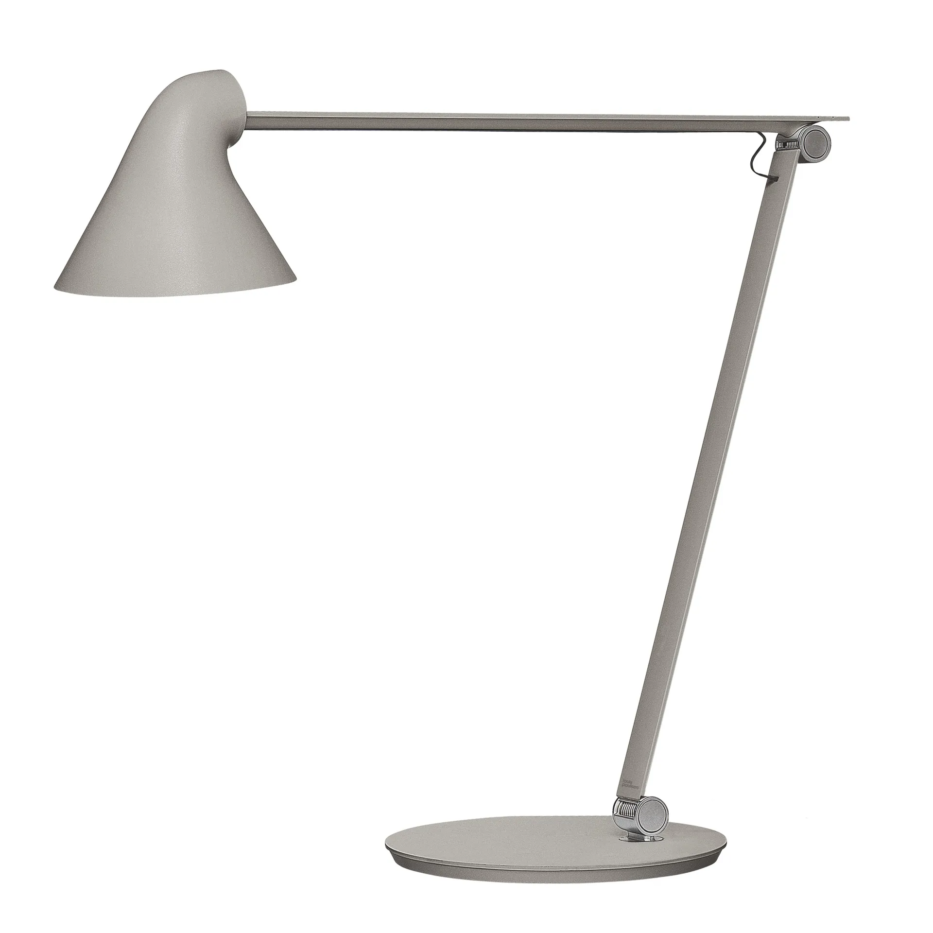 NJP bordslampa, Ljusgrå Louis Poulsen
