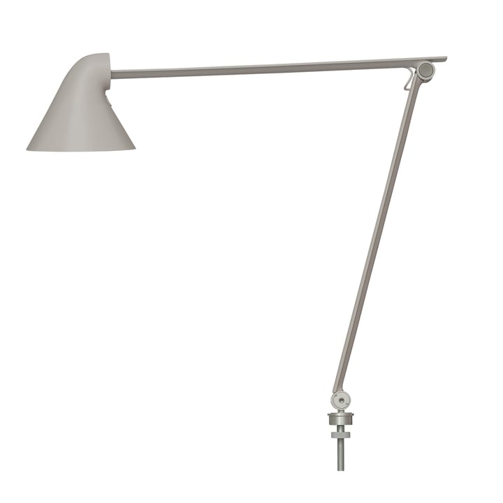 NJP bordslampa stift Ø10 mm - Ljusgrå - Louis Poulsen