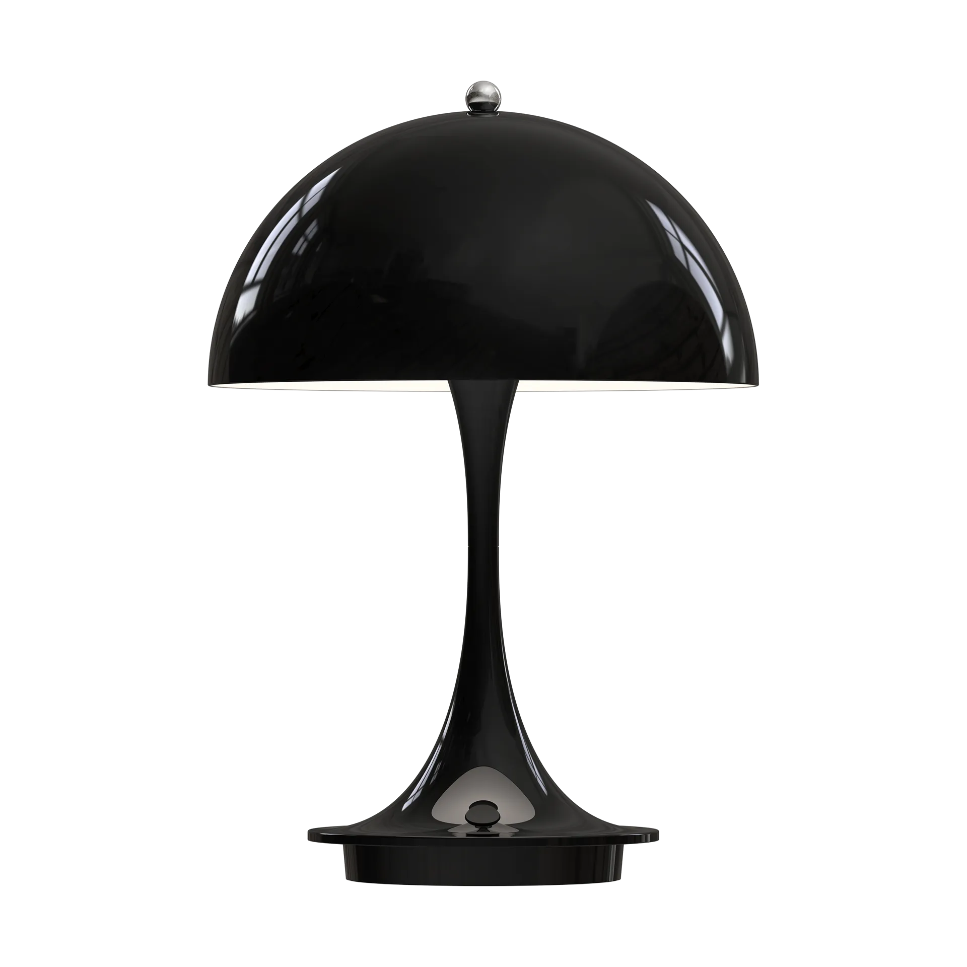 Panthella 160 portable bordslampa metall, Svart Louis Poulsen