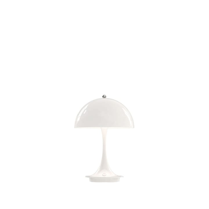 Panthella 160 portable bordslampa metall - vit - Louis Poulsen