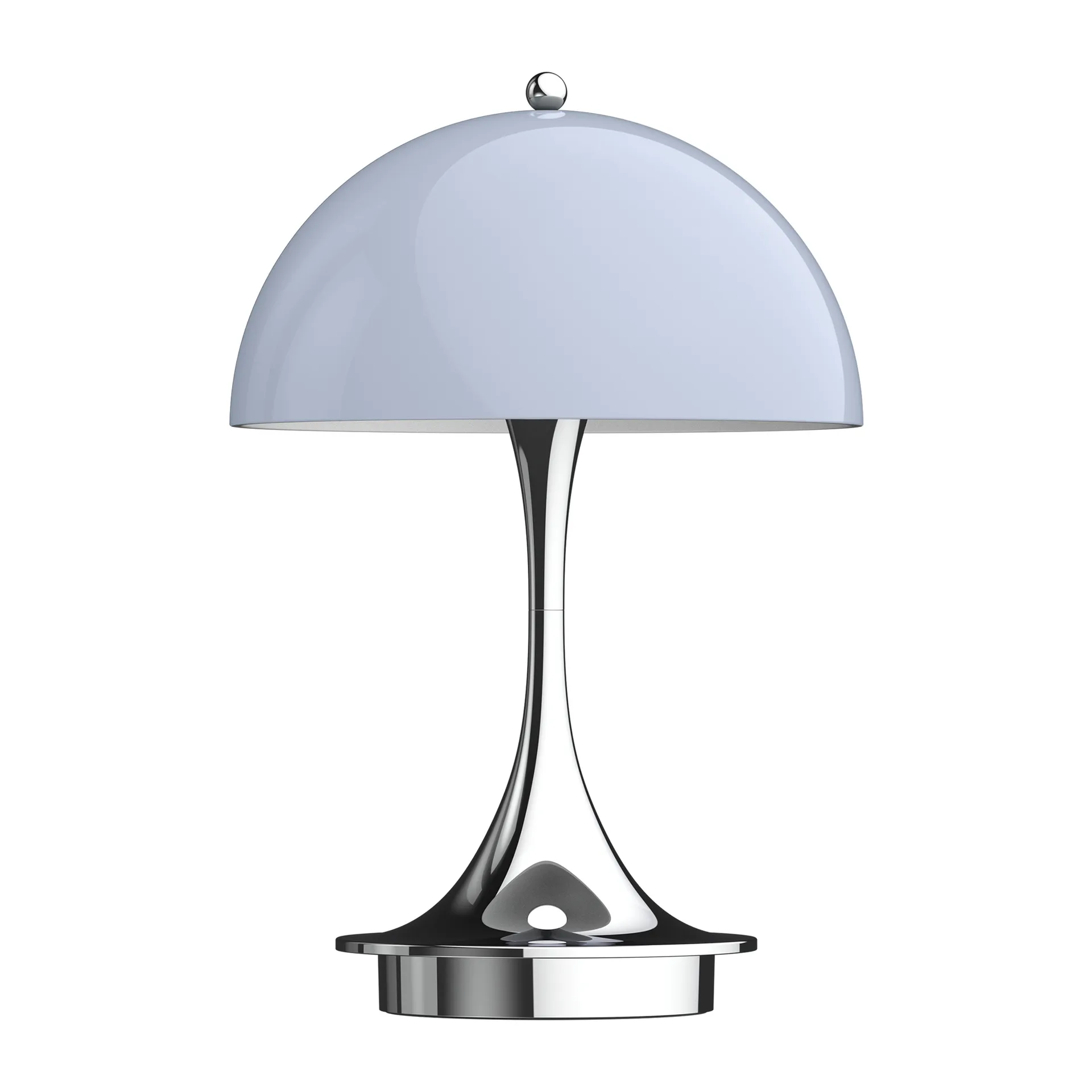 Panthella 160 portable bordslampa, Opal grey Louis Poulsen