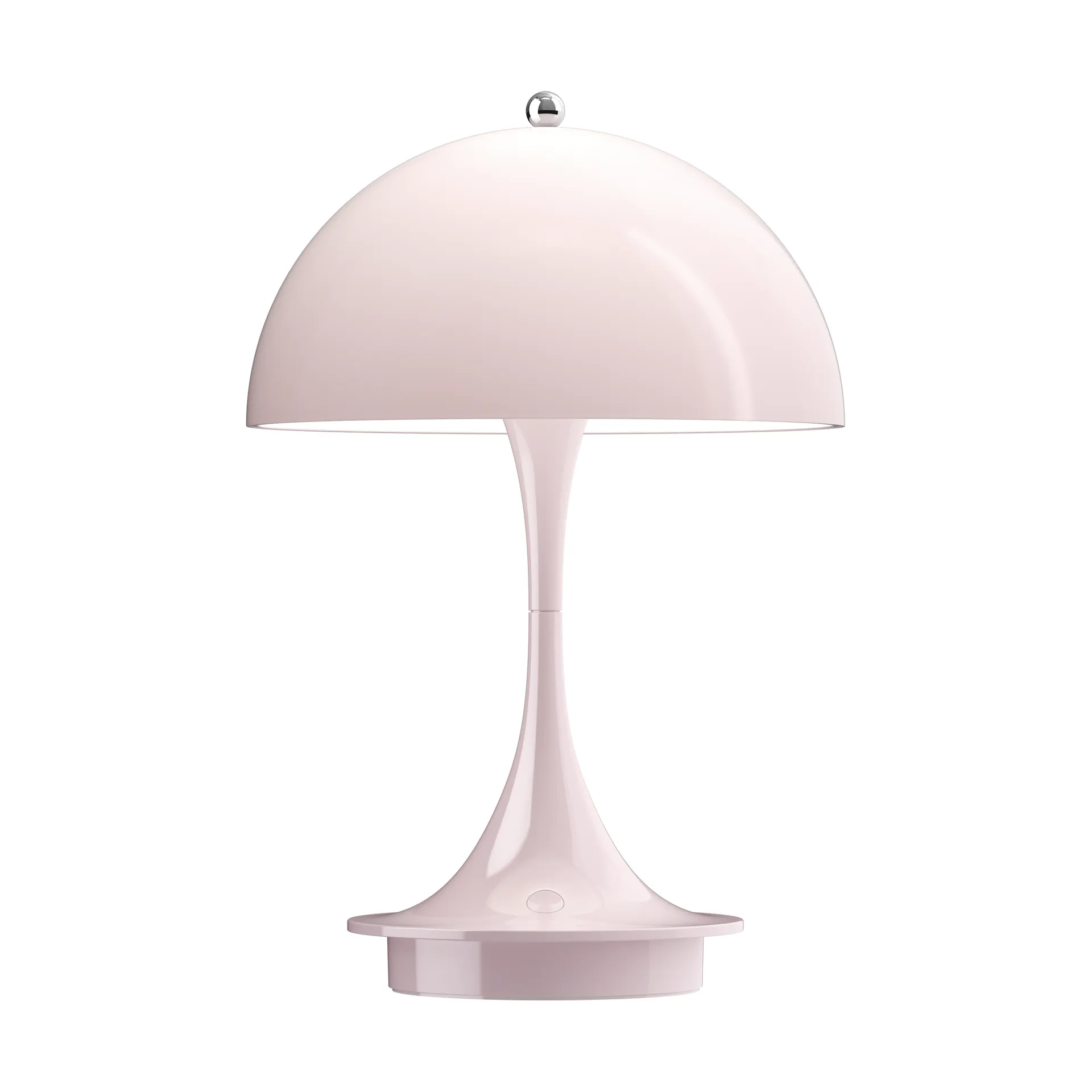 Panthella 160 portable bordslampa, Pale rose Louis Poulsen