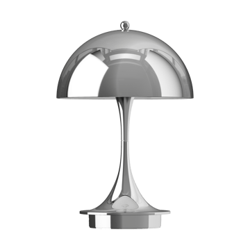 Panthella 160 Portable v3 bordslampa - Krom - Louis Poulsen