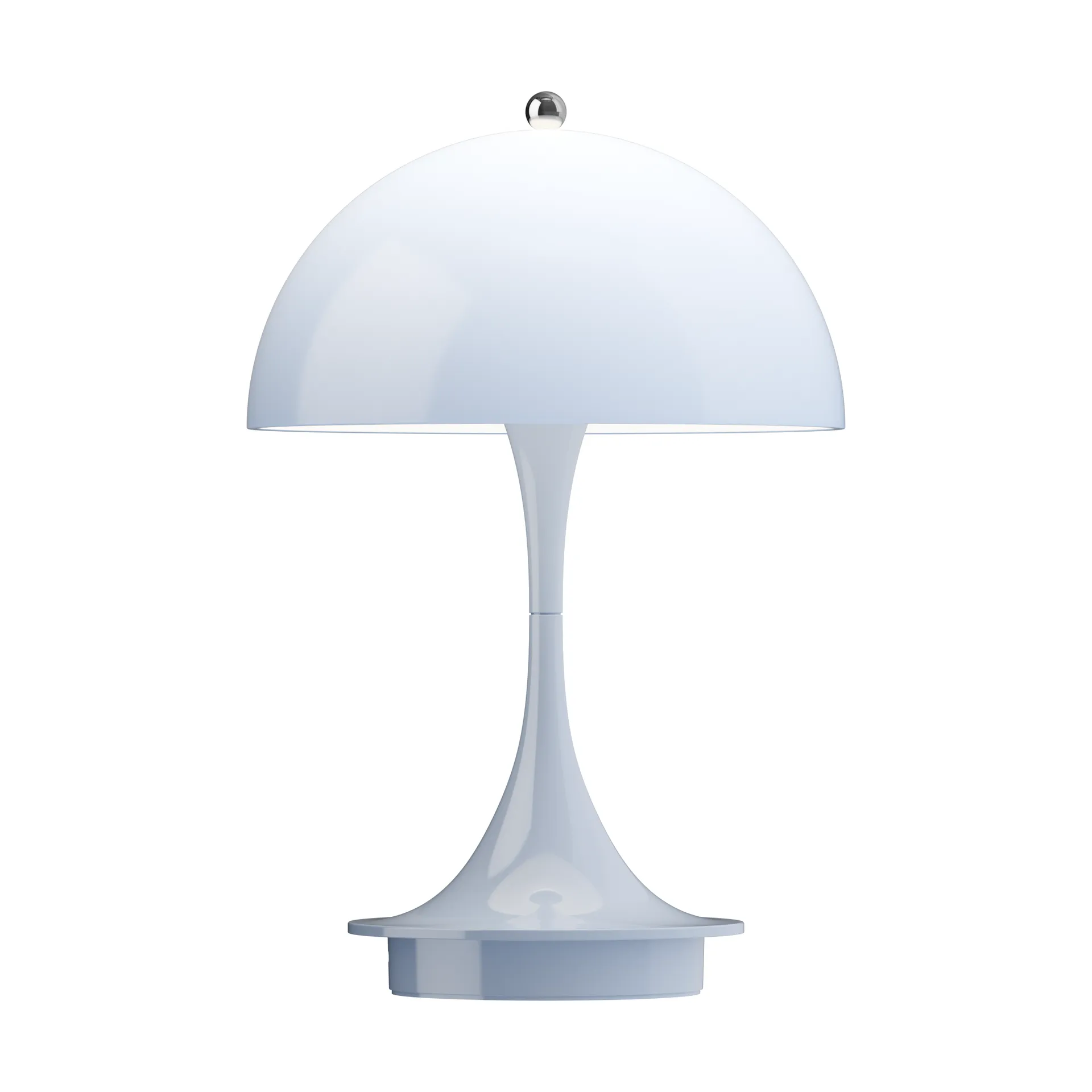 Panthella 160 Portable v3 bordslampa, Opal pale blue Louis Poulsen
