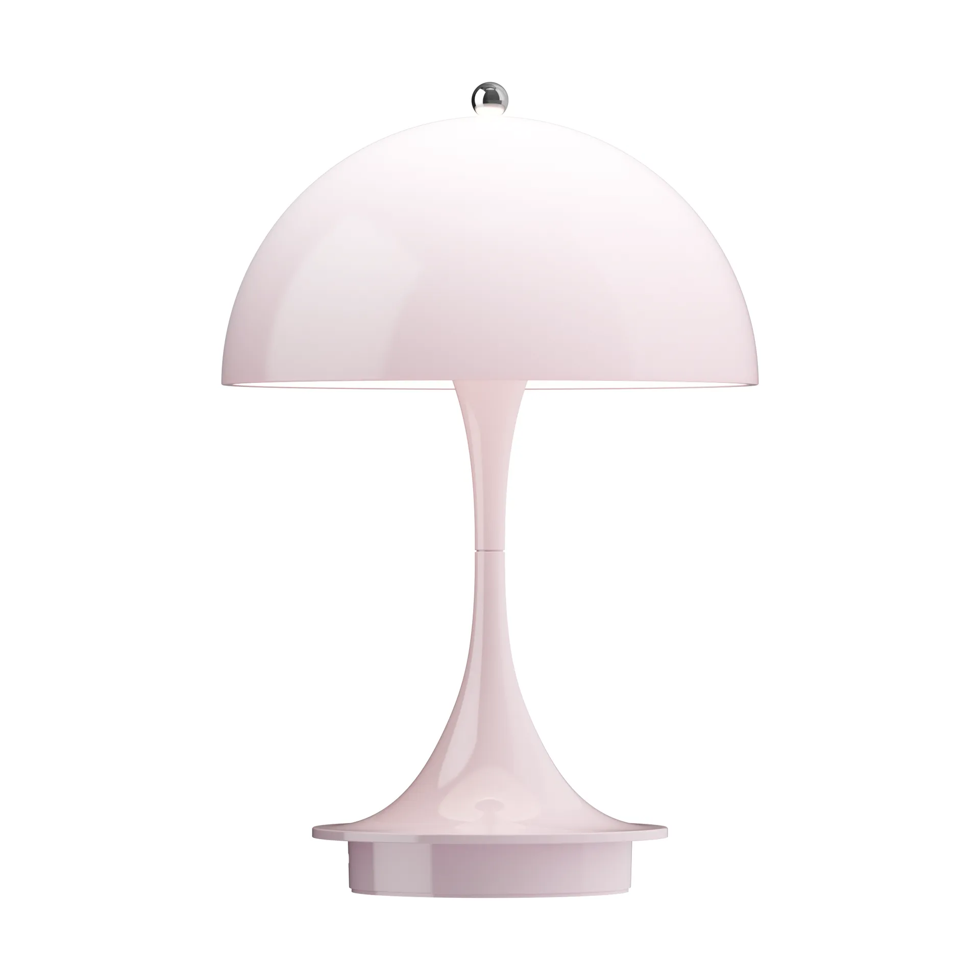 Panthella 160 Portable v3 bordslampa, Opal pale rose Louis Poulsen