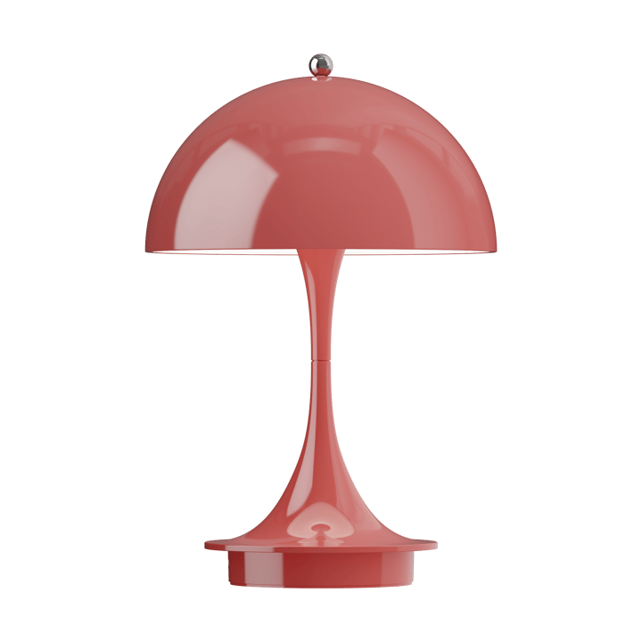 Panthella 160 Portable v3 bordslampa - Opaque coral - Louis Poulsen