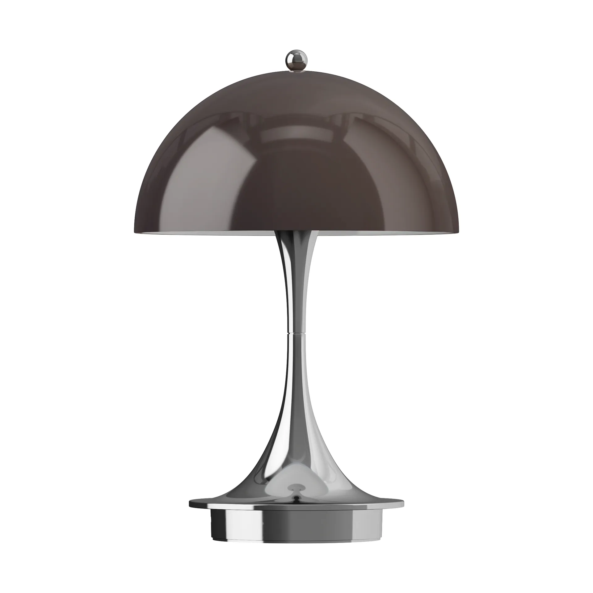 Panthella 160 Portable v3 bordslampa, Original Opal Brown Louis Poulsen