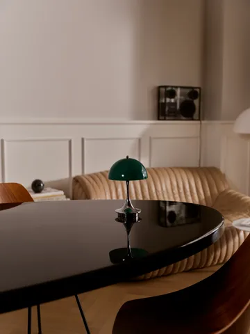 Panthella 160 Portable v3 bordslampa - Original Opal Green - Louis Poulsen