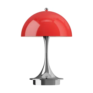 Panthella 160 Portable v3 bordslampa - Original Opal Red - Louis Poulsen