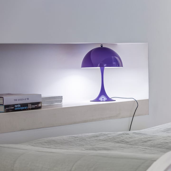 Panthella 250 bordslampa, Grå opal akryl, akryl Louis Poulsen