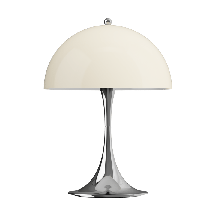 Panthella 250 portabel bordslampa - Chrome opal beige - Louis Poulsen