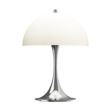 Panthella 250 portabel bordslampa - Chrome opal beige - Louis Poulsen