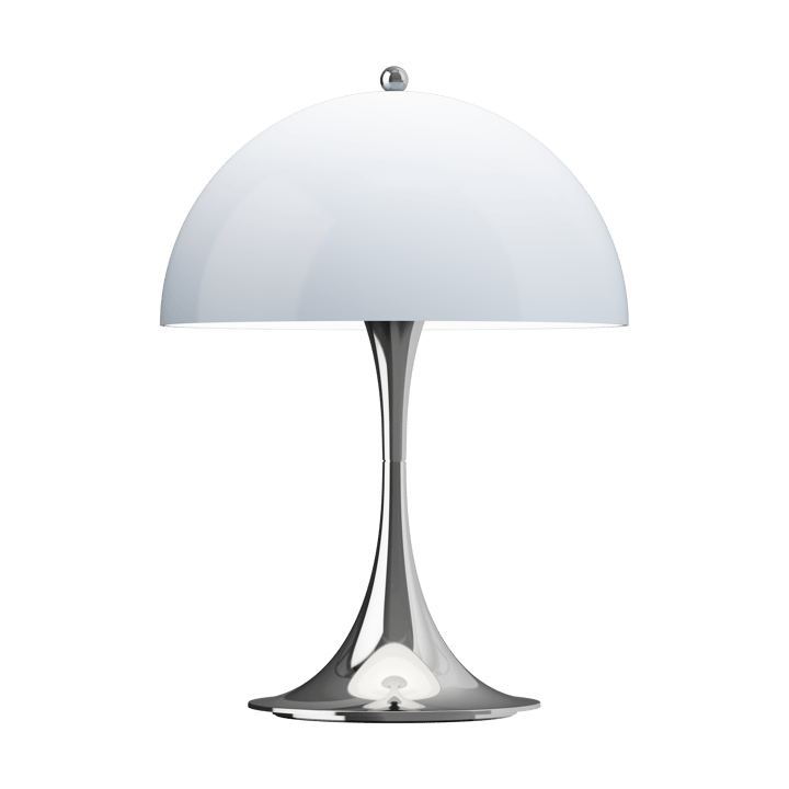 Panthella 250 portabel bordslampa - Chrome opal blue grey - Louis Poulsen