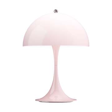 Panthella 250 portabel bordslampa - Opal pale rose - Louis Poulsen