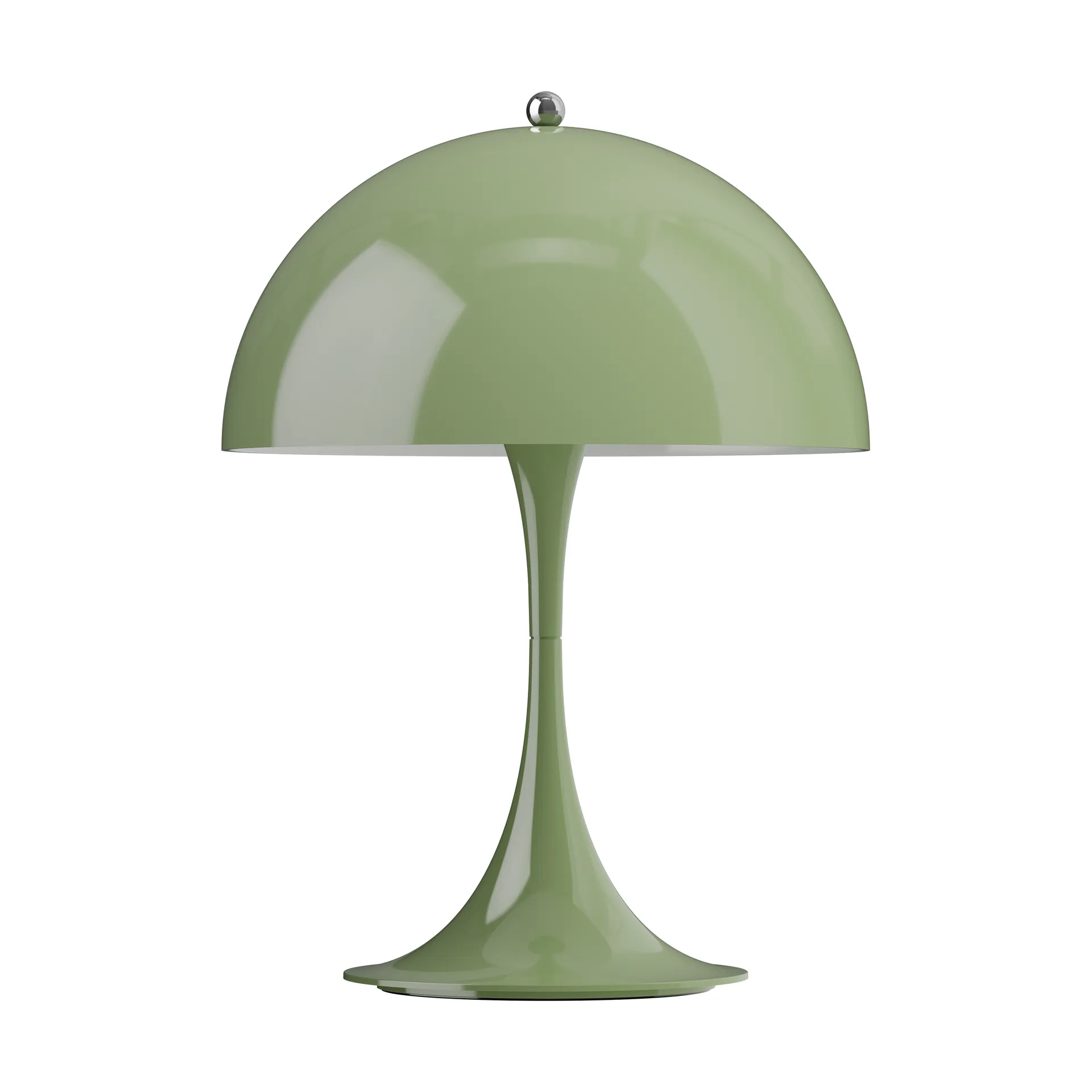 Panthella 250 portabel bordslampa, Opaque moss green Louis Poulsen