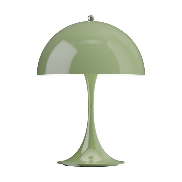 Panthella 250 portabel bordslampa, Opaque moss green Louis Poulsen