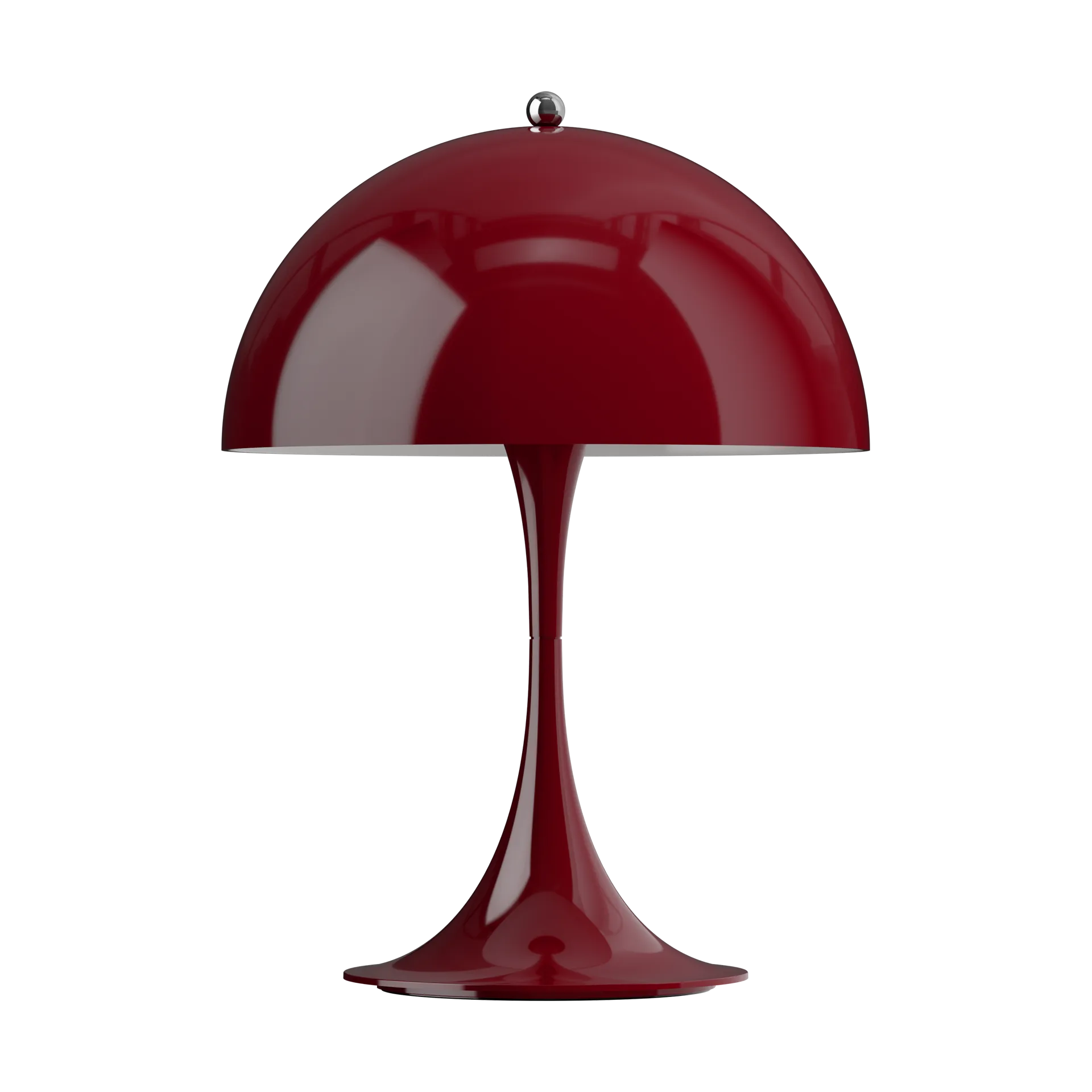 Panthella 250 portabel bordslampa V3, Opaque burgundy Louis Poulsen