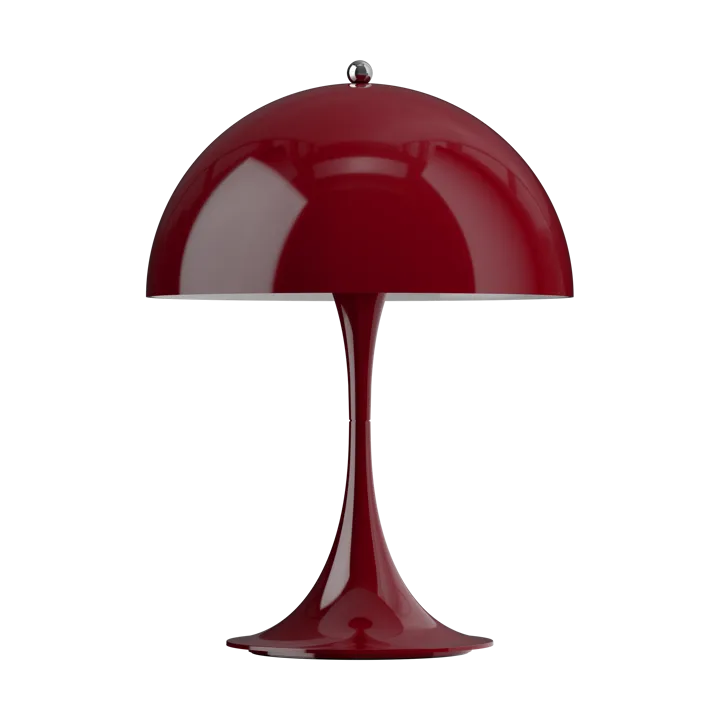 Panthella 250 portabel bordslampa V3 - Opaque burgundy - Louis Poulsen