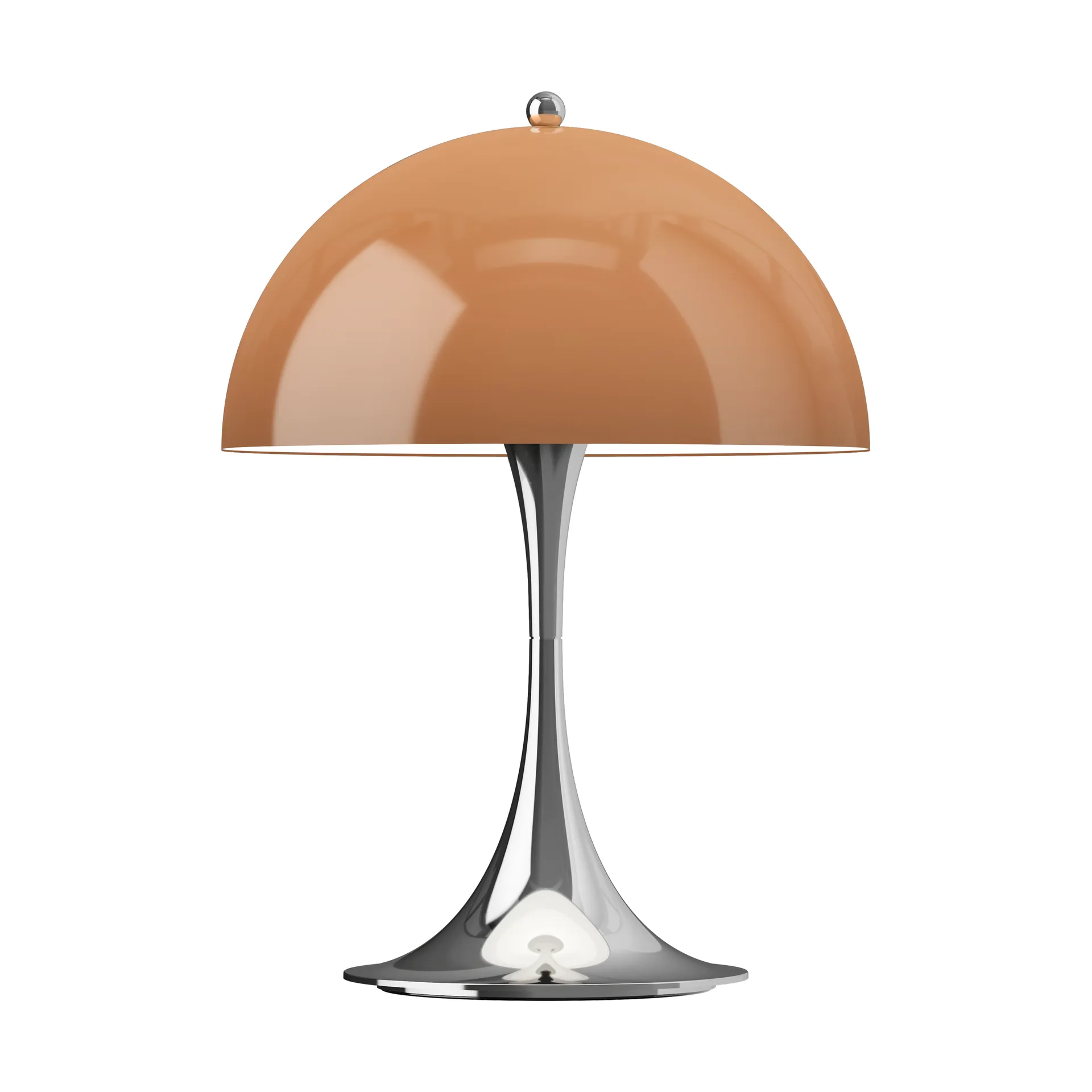 Panthella 250 portabel bordslampa V3, Original Opal Brown Louis Poulsen