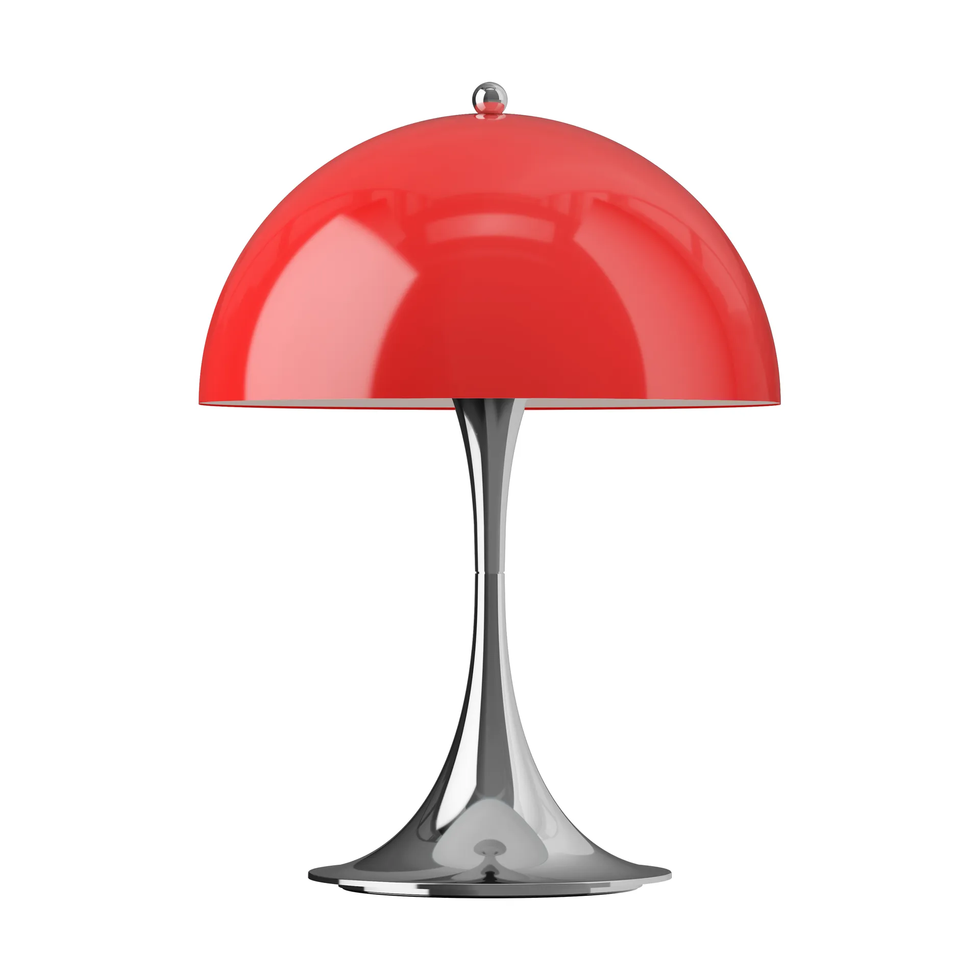 Panthella 250 portabel bordslampa V3, Original Opal Red Louis Poulsen