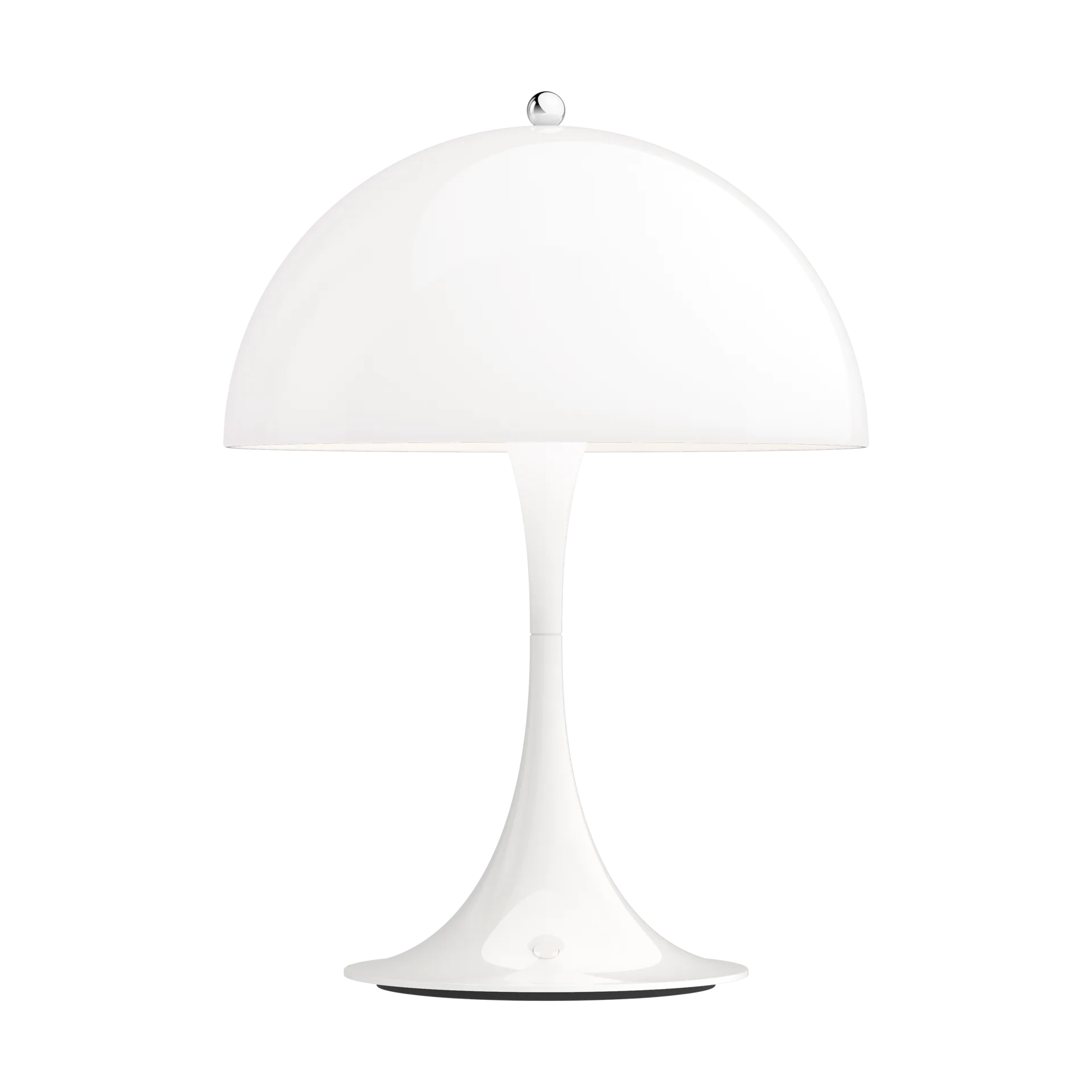 Panthella 250 portabel bordslampa V3, Vit opal akryl Louis Poulsen