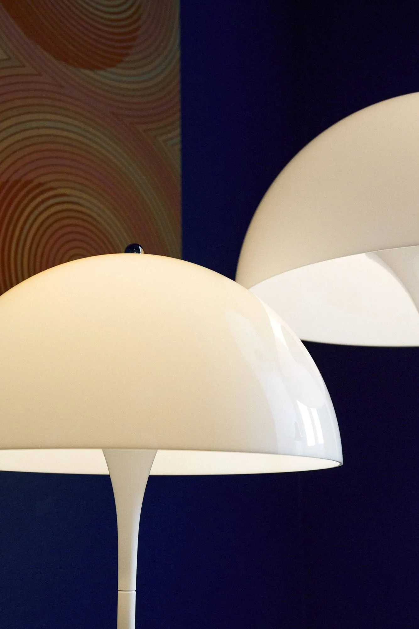 Panthella 400 golvlampa, Opal white Louis Poulsen