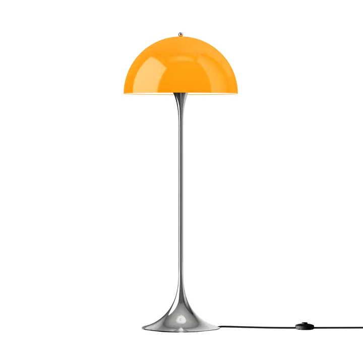 Panthella 500 golvlampa - Original opal orange - Louis Poulsen
