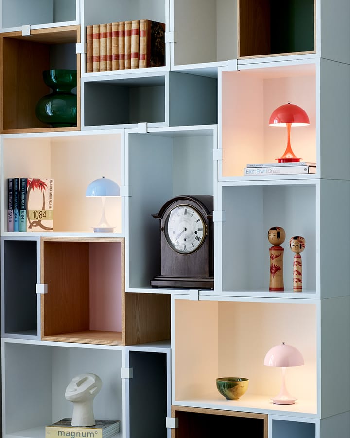 Panthella portabel bordslampa V2 - Ljusblå - Louis Poulsen