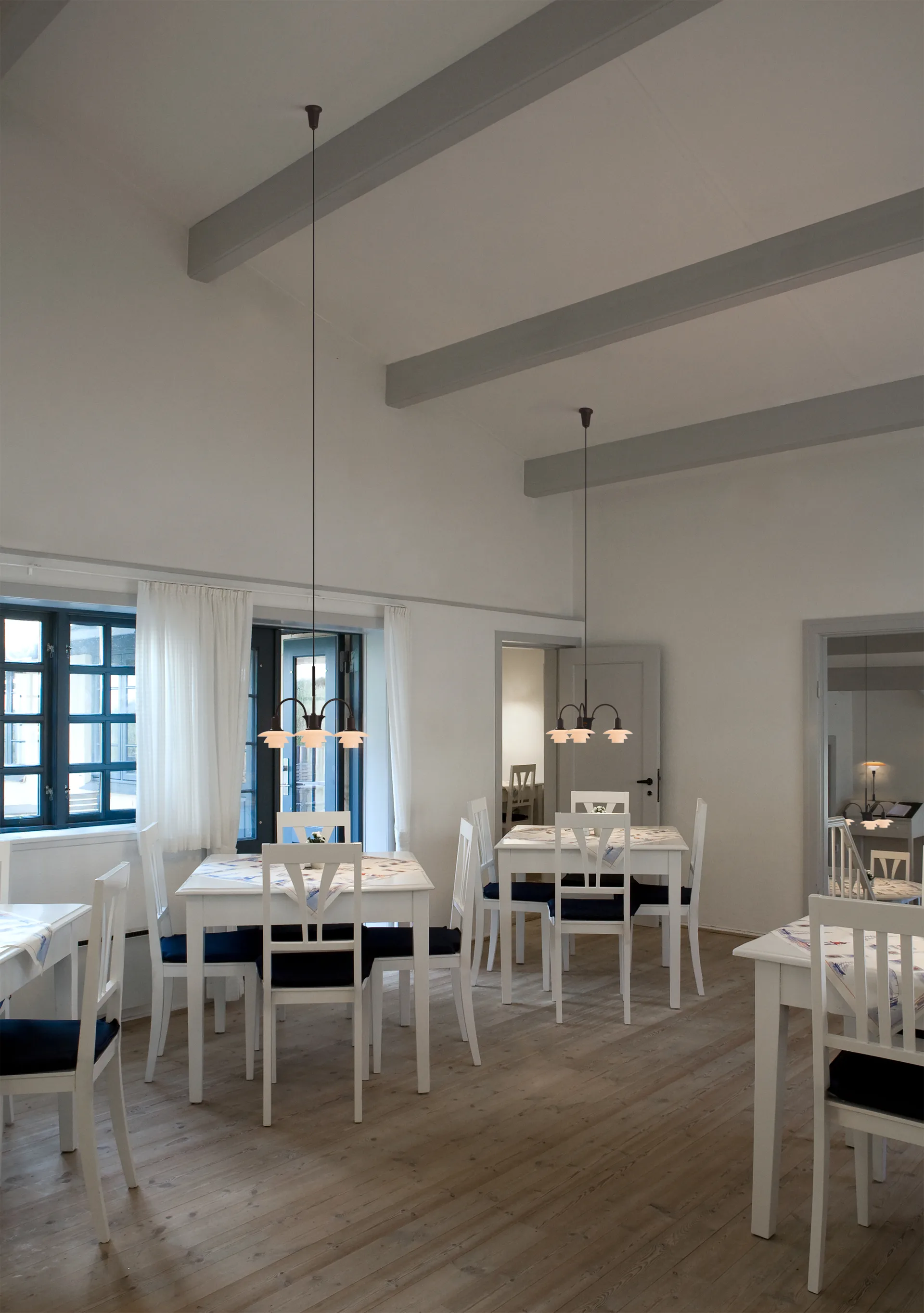 PH 1/1 Chandelier Centenary Edition ljuskrona, Brass-dusty terracotta, 3 armar Louis Poulsen