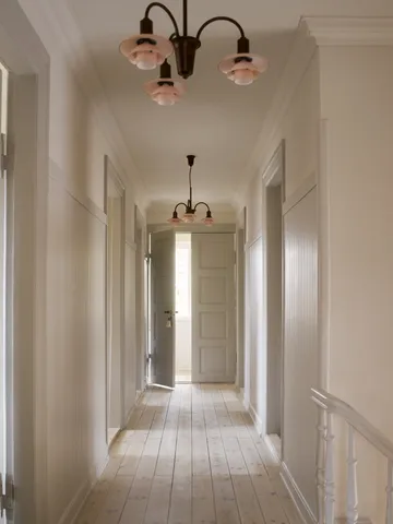 PH 1/1 Chandelier Centenary Edition ljuskrona - Brass-dusty terracotta, 3 armar - Louis Poulsen