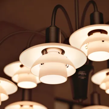 PH 1/1 Chandelier Centenary Edition ljuskrona - Brass-dusty terracotta, 9 armar - Louis Poulsen